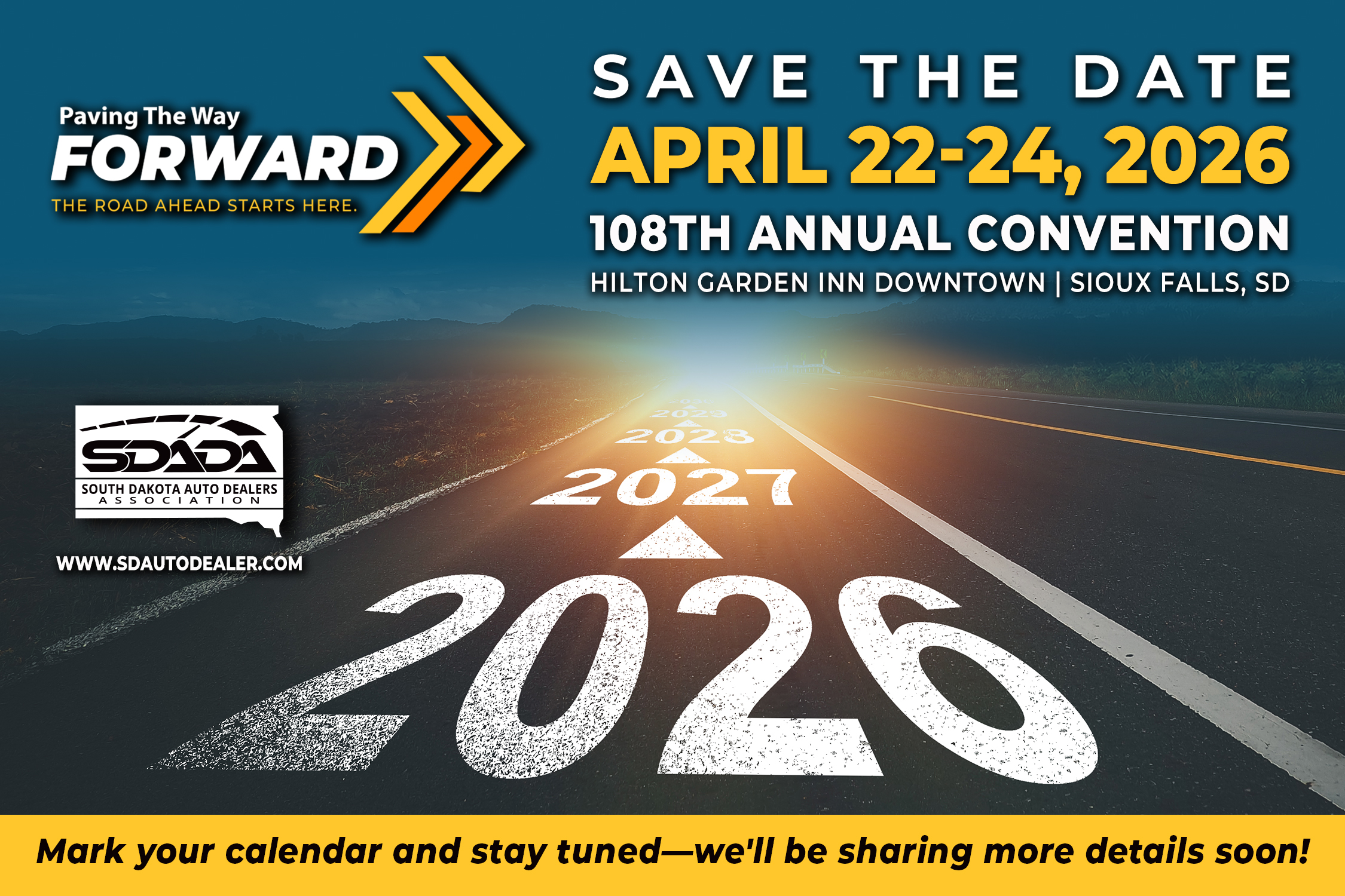 SDADA Convention Announcement